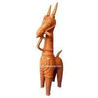 24 Inches Terracotta horses pair 24 Inches Terracotta horses pair