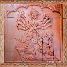 Durga Terracotta Wall Tiles   (4ft x 4ft) 