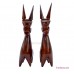 Bankura Wooden Horse PAIR (7 inches)